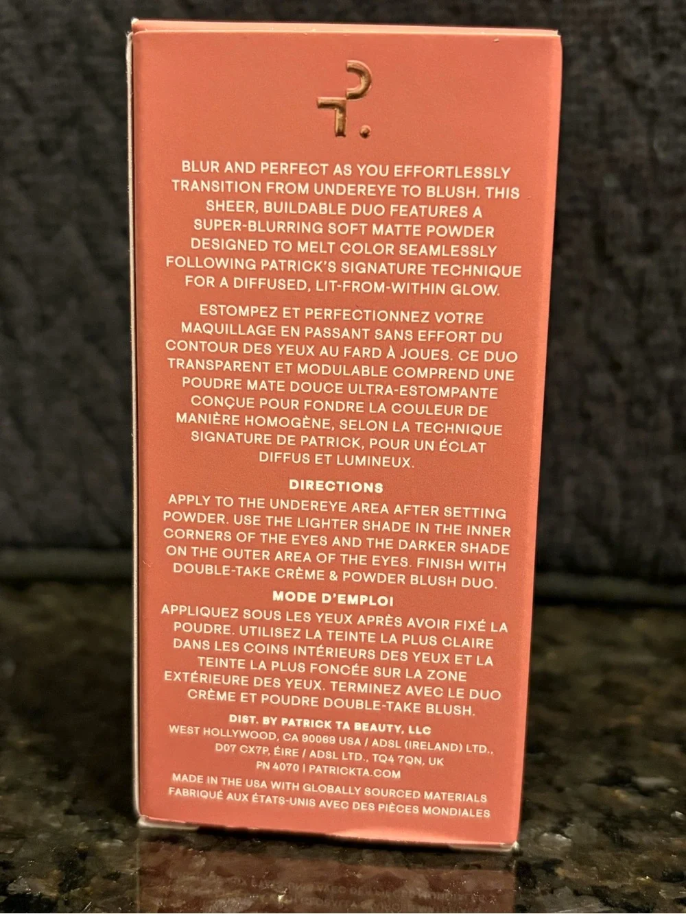 Patrick Ta Beauty Transition Blurring Blush Duo - Shade: Shy at First (New)